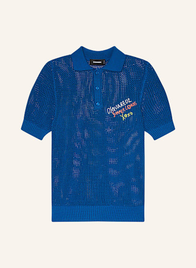 DSQUARED2 Strick-Poloshirt