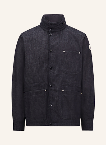 MONCLER Fieldjacket CHESERY in Jeansoptik
