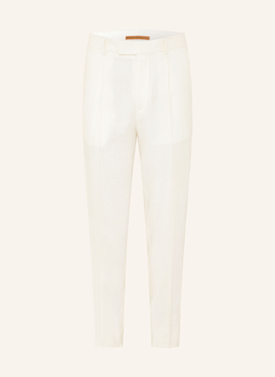 ZEGNA Anzughose Slim Fit aus Leinen
