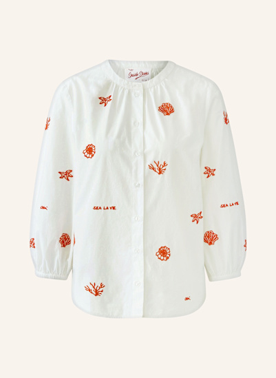 oui Bluse mit 3/4-Arm