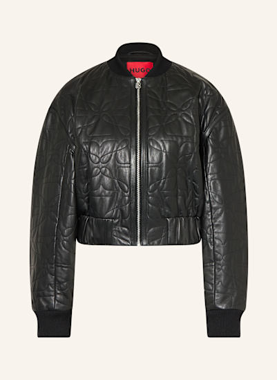 HUGO Lederjacke LESANA