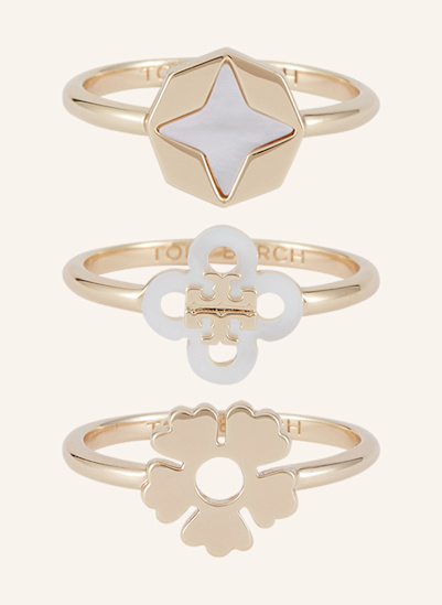 TORY BURCH 3er-Set Ringe