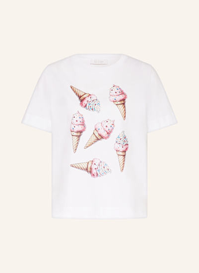 Rich & Royal T-Shirt mit Schmucksteinen