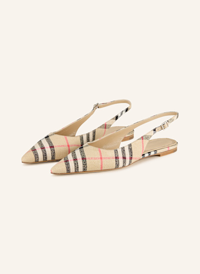 BURBERRY Slingballerinas