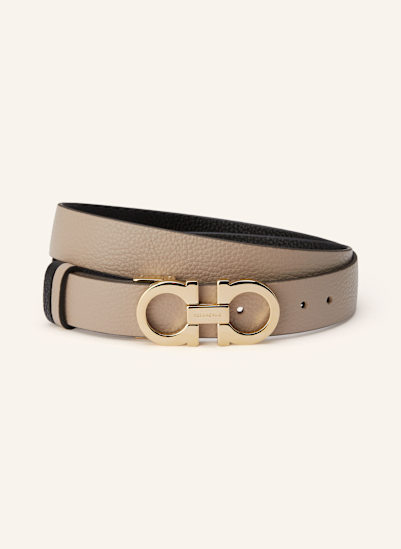 FERRAGAMO Ledergürtel zum Wenden
