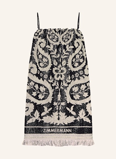 ZIMMERMANN Off-Shoulder-Kleid RHIANNON aus Frottee