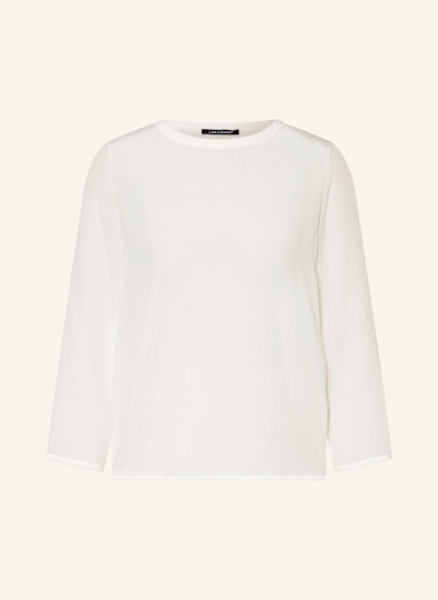 LUISA CERANO Bluzka z satyny z rękawami 3/4