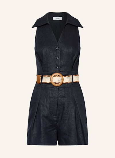 REISS Leinen-Jumpsuit