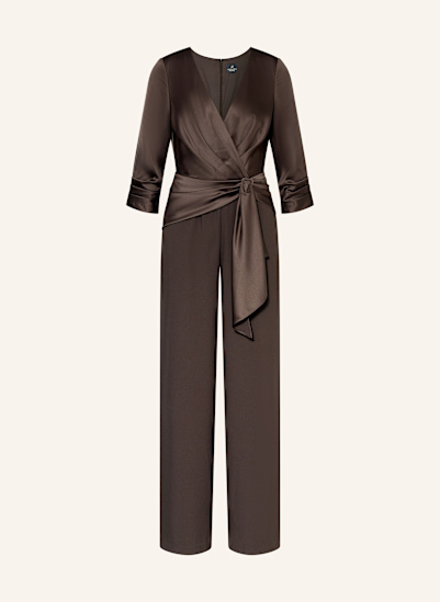 ADRIANNA PAPELL Jumpsuit im Materialmix