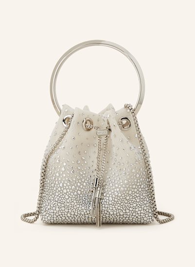 JIMMY CHOO Handtasche BON BON mit Schmucksteinen
