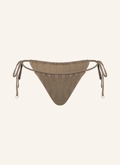 NINETY-9 Triangel-Bikini-Hose POSITANO mit Glitzergarn