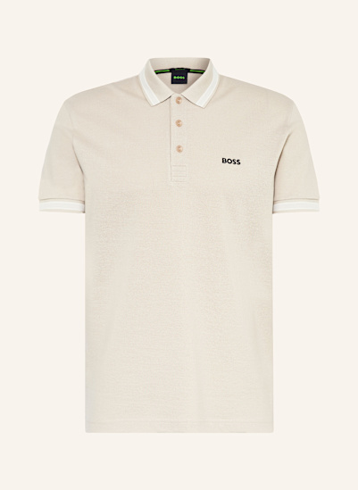 BOSS Piqué-Poloshirt PADDY CURVED Regular Fit