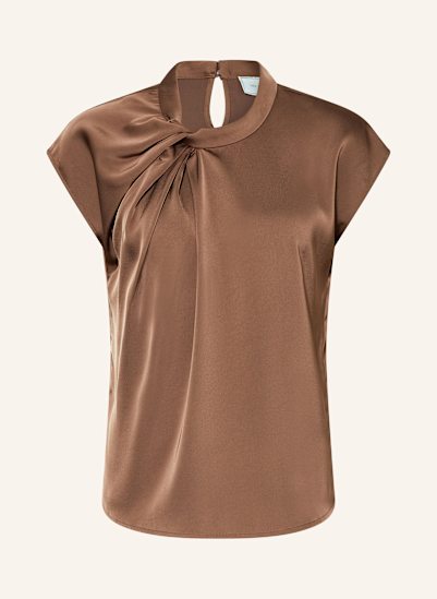 NEO NOIR Blusenshirt FLEUR aus Satin