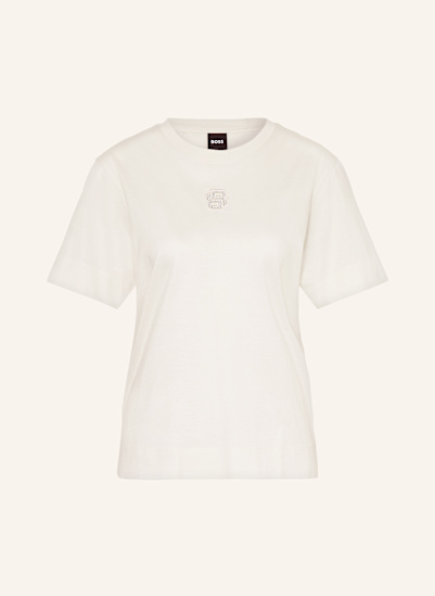 BOSS T-Shirt ELPHA mit Schmucksteinen