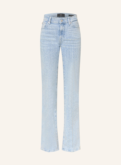 7 for all mankind Bootcut Jeans mit Schmucksteinen
