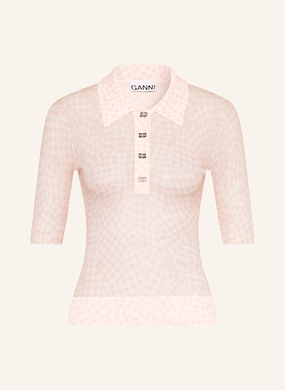 GANNI Jersey-Poloshirt