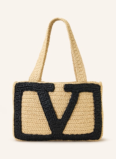 VALENTINO GARAVANI Shopper VIVA SUPERSTAR CROCHET MEDIUM