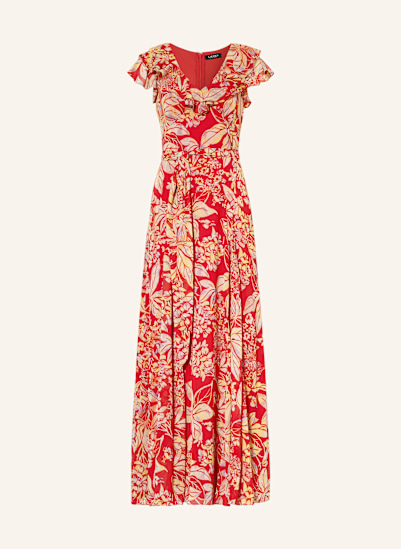 LAUREN RALPH LAUREN Abendkleid mit Volants