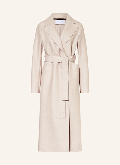 HARRIS WHARF LONDON Płaszcz wełniany