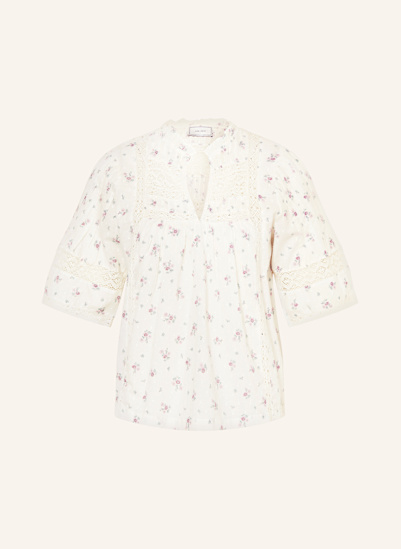 NEO NOIR Blusenshirt SIAMA mit Spitze
