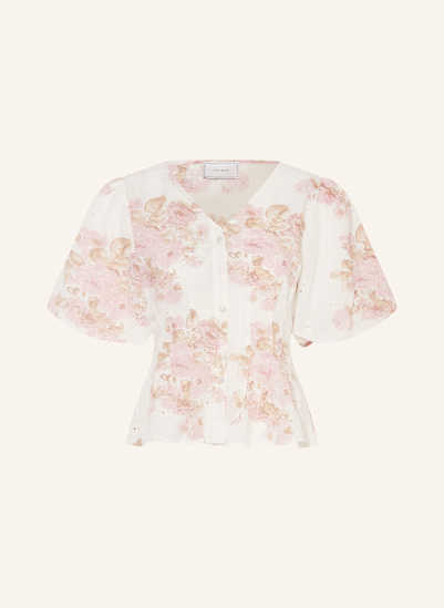 NEO NOIR Bluse TIMRA aus Lochspitze