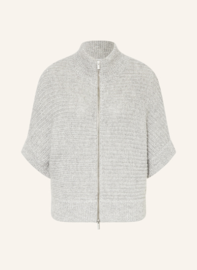 PESERICO Strickjacke mit 3/4-Arm und Pailletten