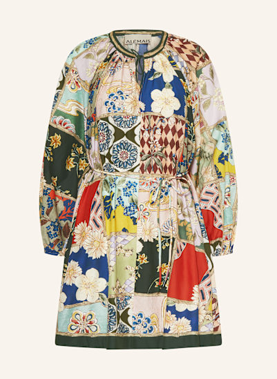 ALÉMAIS Kleid BIANCA mit Seide