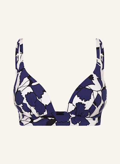 MARYAN MEHLHORN Bralette-Bikini-Top BLUE LEAVES