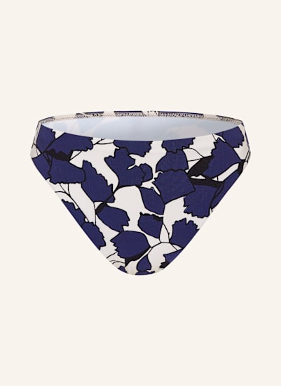 MARYAN MEHLHORN Basic-Bikini-Hose BLUE LEAVES