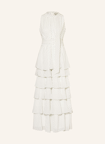 NEO NOIR Kleid MARLI mit Volants und integrierter Schluppe