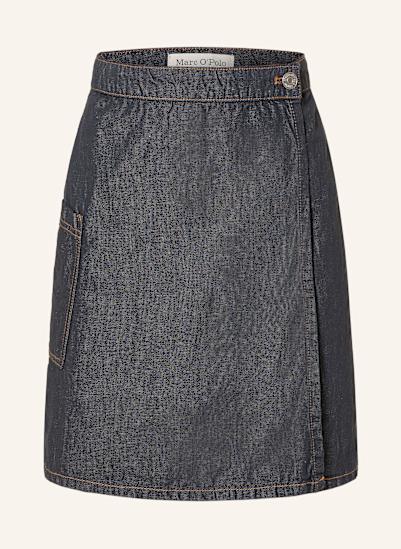 Marc O'Polo Jeansrock mit Leinen