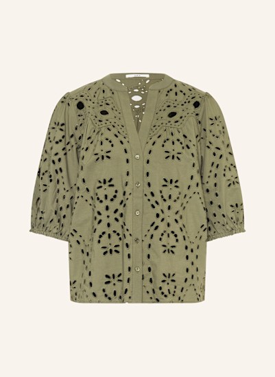 ba&sh Bluse BEATRICE aus Lochspitze