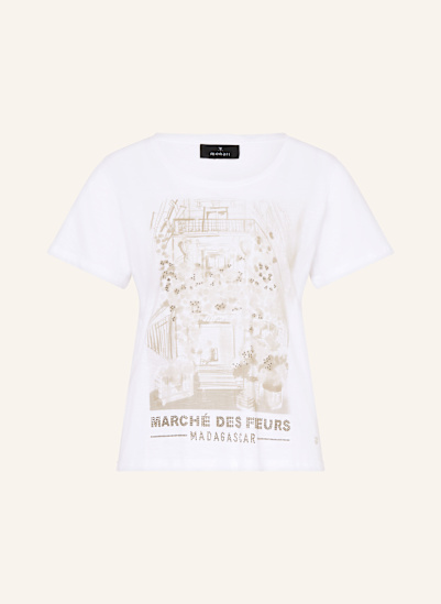 monari T-Shirt mit Schmucksteinen