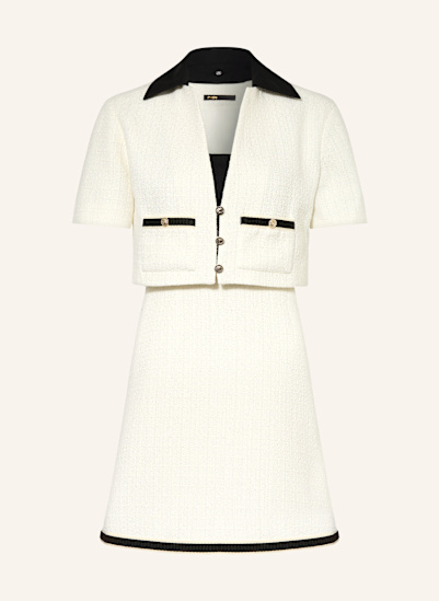 maje Set RITANINA: Bouclé-Blazer und Bouclé-Kleid