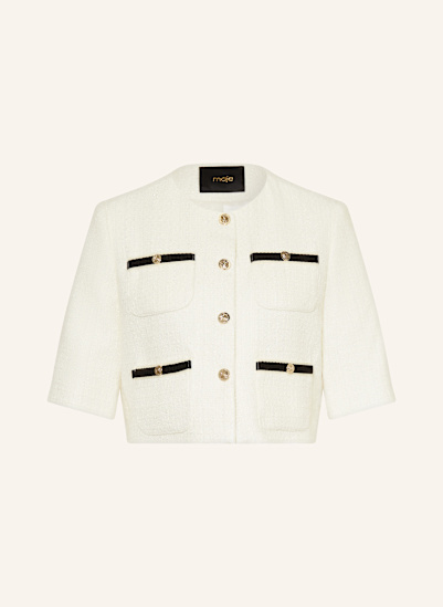 maje Kastenjacke aus Bouclé mit Glitzergarn