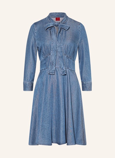 HUGO Schluppenkleid KINGI in Jeansoptik