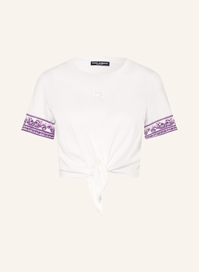DOLCE & GABBANA Cropped-Shirt