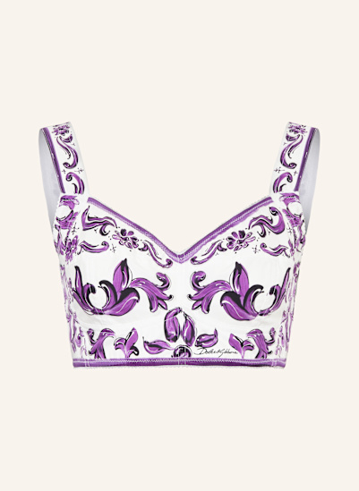 DOLCE & GABBANA Cropped-Top