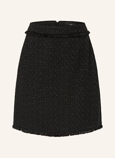 MARC CAIN Bouclé-Rock mit Glitzergarn