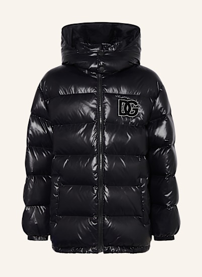 DOLCE & GABBANA Daunenjacke mit abnehmbarer Kapuze