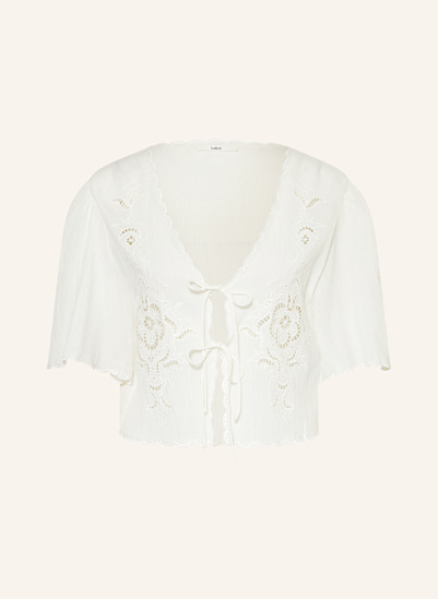 ba&sh Bluse OLAYA aus Lochspitze