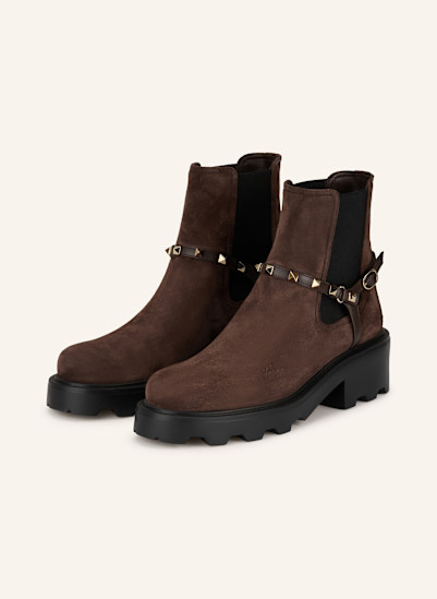 VALENTINO GARAVANI Chelsea boots ROCKSTUD with rivets