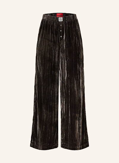 HUGO Schlafhose VELVET aus Nicki