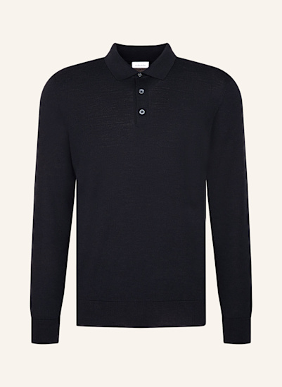 seidensticker Strick-Poloshirt aus Merinowolle