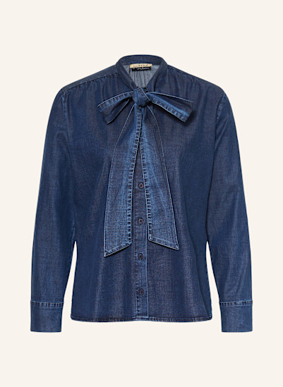 Smith & Soul Schluppenbluse in Jeansoptik