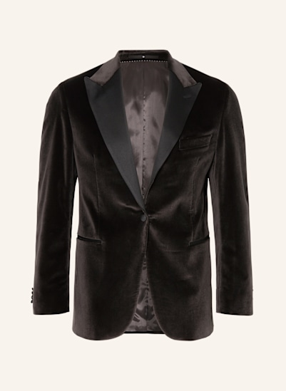 DRESSLER Smoking-Sakko STEVAN Regular Fit aus Samt