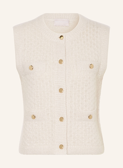 HEMISPHERE Strickweste aus Cashmere mit Glitzergarn