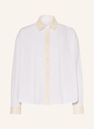 lilienfels Hemdbluse mit Pailletten