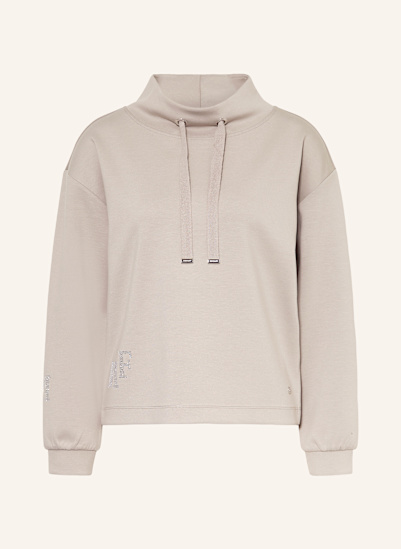 monari Sweatshirt mit Schmucksteinen