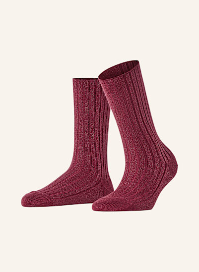 FALKE Socken COSY WOOL mit Glitzergarn